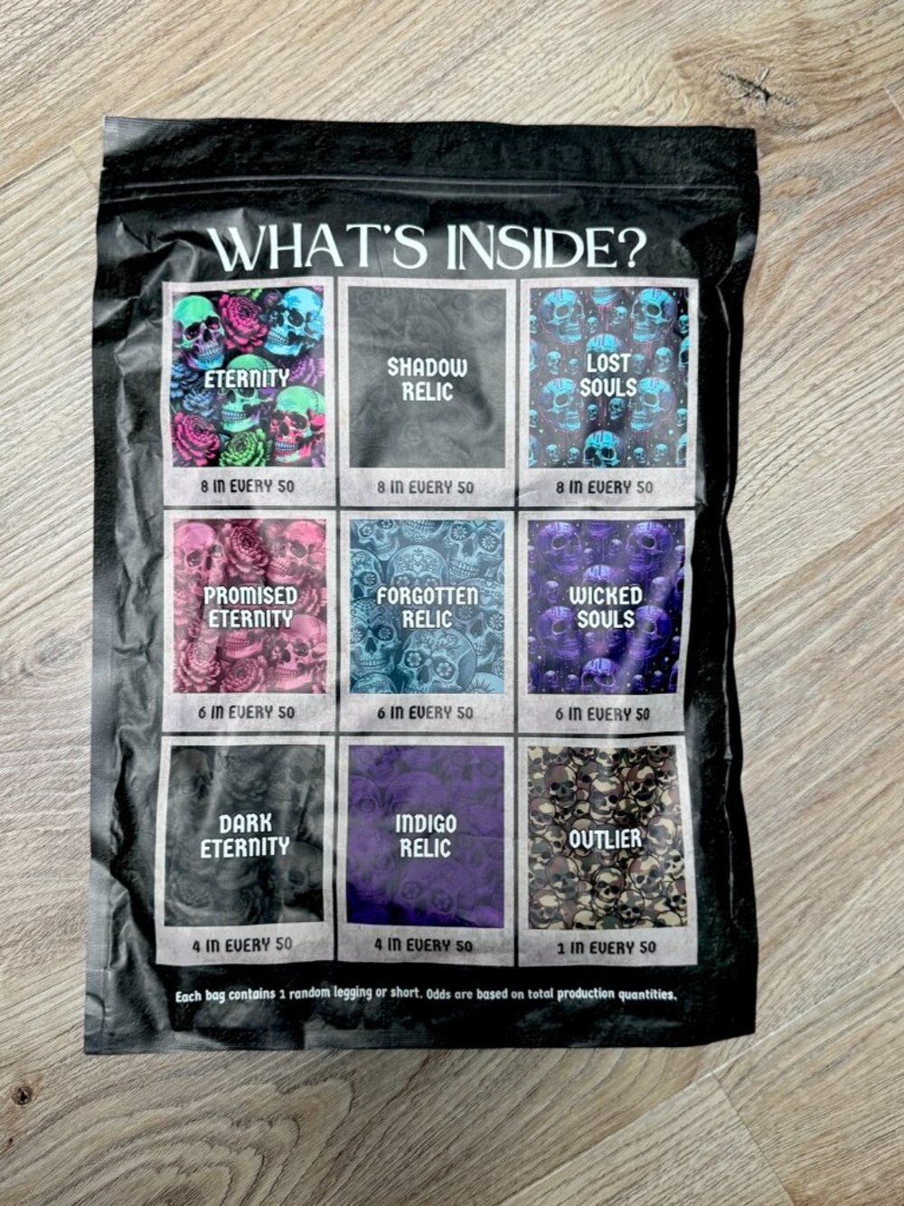 Medium Constantly Varied Gear CVG Sealed Series Skulls Leggings SURPRISE PRINT - Picture 14 of 16